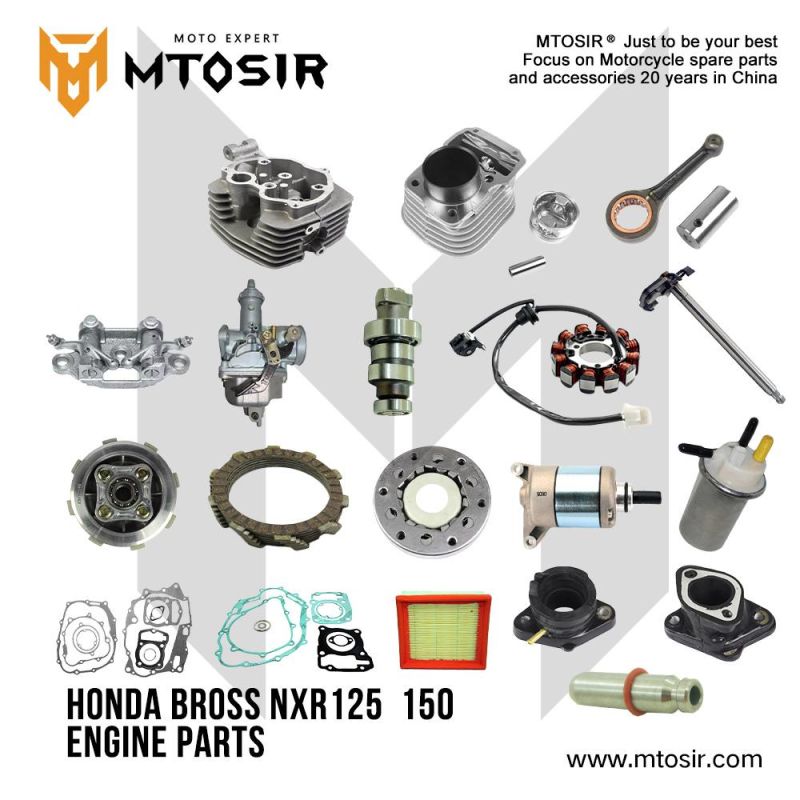 Mtosir Motorcycle Parts High Quality Cylinder Kit Honda Bros Nxr125 150 Motorcycle Spare Parts Engine Parts