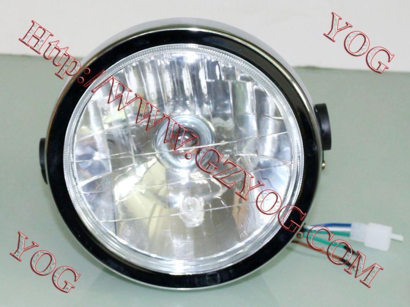 Yog Motorcycle Foco Head Light Headlamp Head Lamp Headlight Wy125 Sqaure