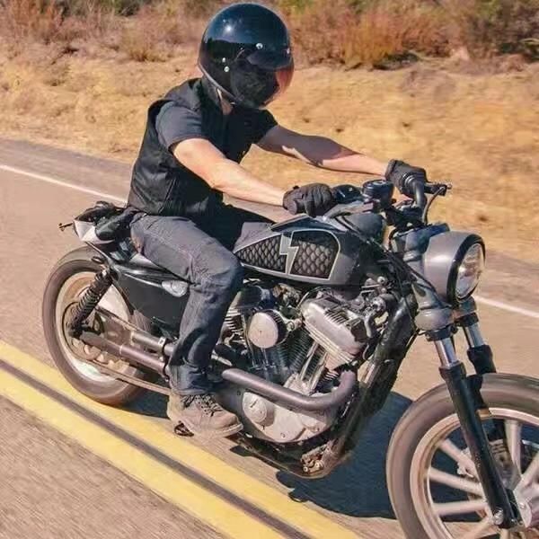 Motorcycle Helmet Retro Cafe Racer Vespa Open Face Kask Full Face Casco Moto Modular Moto Helmet DOT