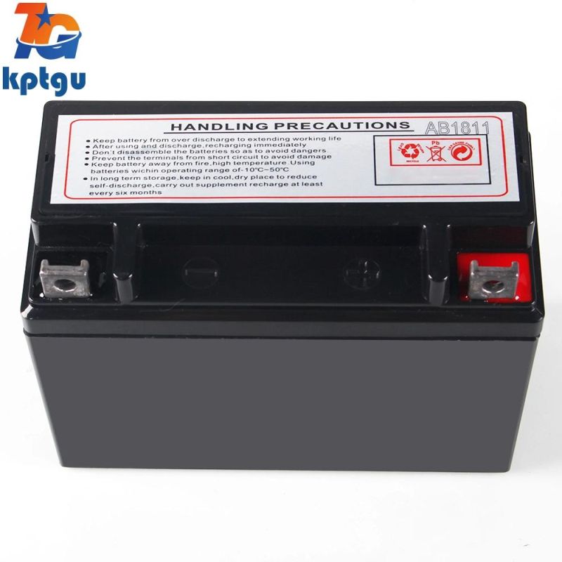 12n6.5-12V6.5ahtotally Maintenance-Free AGM Rechargeable Lead Acid Motorcycle Battery