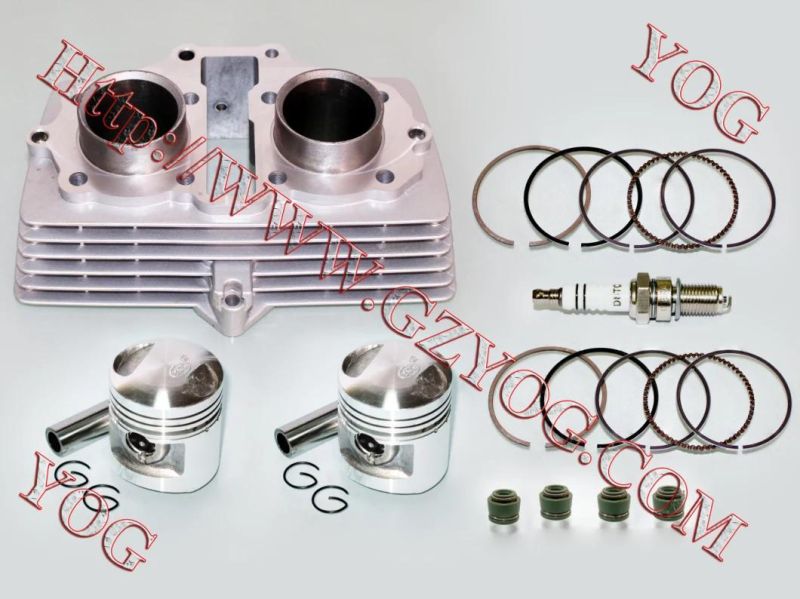 Yog Motorcycle Engine Cylinder Block Cilindro Cylinder Kit Tvs Victor Glx125 Tvs125