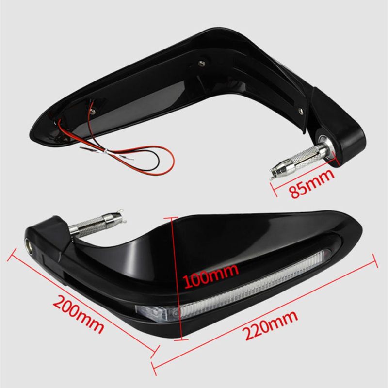 Motorcycle LED Lamp Handguard for Honda Msx125 Motorcycle Turn Signal Handguard Safety Racing Scooter Hand Protector Parts