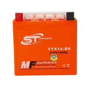 Affordable Replacement Battery Compact Designed Ready to Install Mf VRLA Ytx3-BS 12V 3ah Motorcycle Lawnmowers Battery