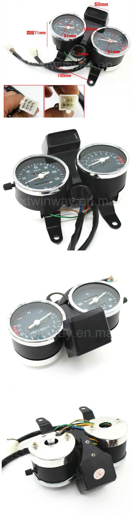 Ww-3029 Akt125 Tachometer Instrument Speedometer Motorcycle Parts