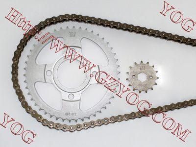 Motorcycle Transmission Parts Motorcycle Chain Sprocket Set Kit De Transmision Jialing125 Jh125L