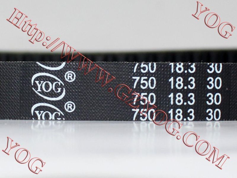 Yog Motorcycle Belt Drive/Banda/Correa De Clutch for Different Size