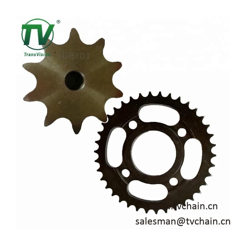 Motorcycle Chain Wheel Plate Sprockets (420-140L, CD70 420 14/41T)