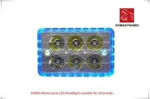 Motorcycle LED Headlight A06-F3 Two Side LEDs