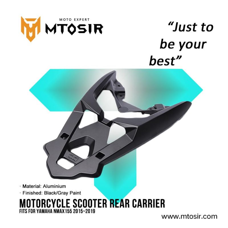 Mtosir High Quality Rear Carrier Motorcycle Scooter Fits YAMAHA Nmax155 15-19 Motorcycle Accessoriesmotorcycle Spare Parts Luggage Carrier