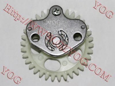 Yog Motorcycle Parts-Oil Pump for Hj125 Ax100 Akt125 Speed200 Gn125 Cgl125 Cbf150 Cg125 and Other Various Models