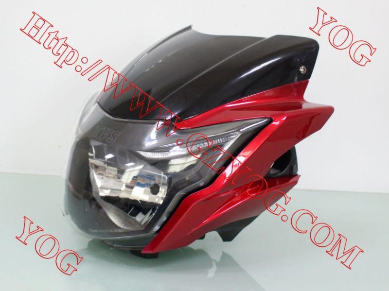 Motorcycle Spare Parts Headlight Assy Akt125 Bajaj Discover135 Biz200