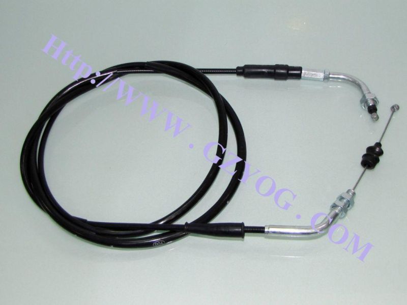 Yog Motorcycle Spare Parts Accelerate Throttle Cable Bajaj Bm100 CT100 Discover150
