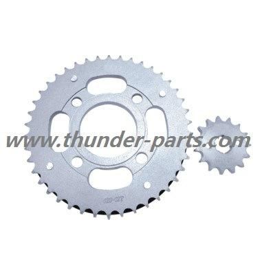 Motorcycle Drive Sprocket/Wheel Set/Kit/Catalina/Corona/Pinon/Moto Repuestos Cbt125