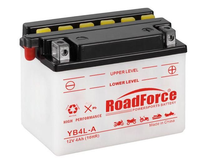 Yb4l-a Dry Cell High Performance Motorcycle Battery 12V 4ah