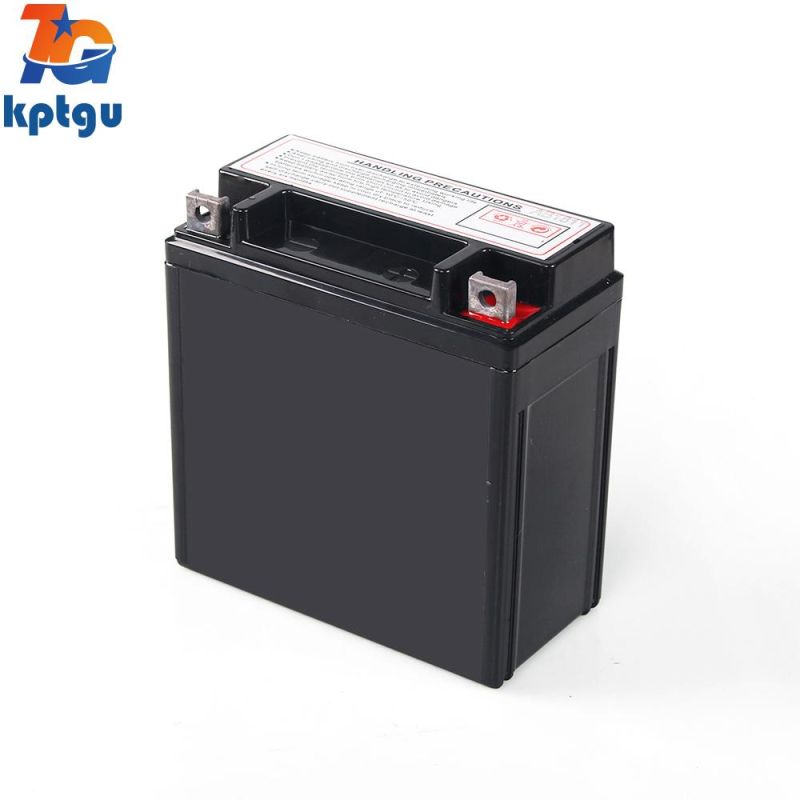 12n5-12V5ah AGM Rechargeable Lead Acid Motorcycle Battery with Extreme Vibration Resistance