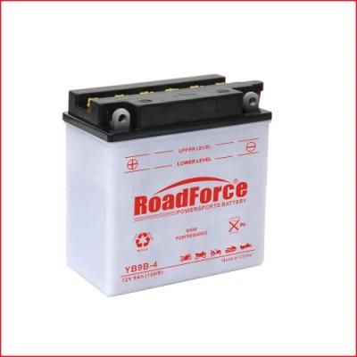 Yb9b-4 12V 9ah Dry Cell Motorcycle Battery Replace 12n9-4b