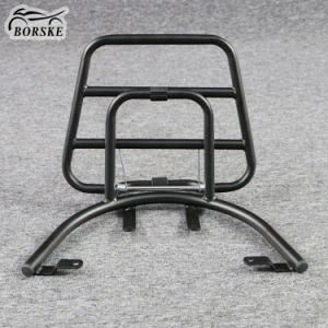 Borske Motorcycle Rear Luggage Rack Black Cargo Carrier Rack for Piaggio Zip125 Zip 125