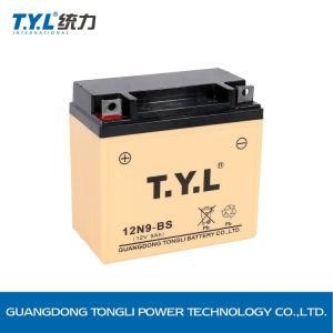 12V9ah Beige Motorcycle Lead-Acid Maintenance Free Battery Cream