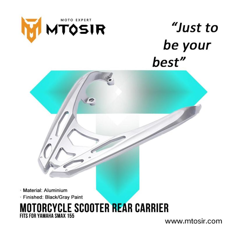 Mtosir Motorcycle Scooter Rear Carrier High Quality Fits for YAMAHA Smax155 Motorcycle Spare Parts Motorcycle Accessories