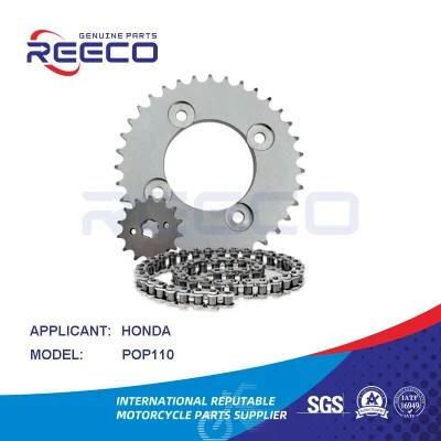 Reeco OE Quality Motorcycle Sprocket Kit for Honda Pop110