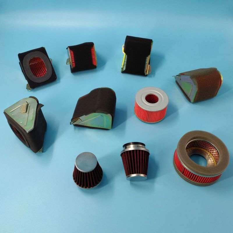 Motorcycle Spare Parts Accessories Filter Air Cleaner Oil Gasoline 102506 Honda Suzuki YAMAHA Bajaj Kymco