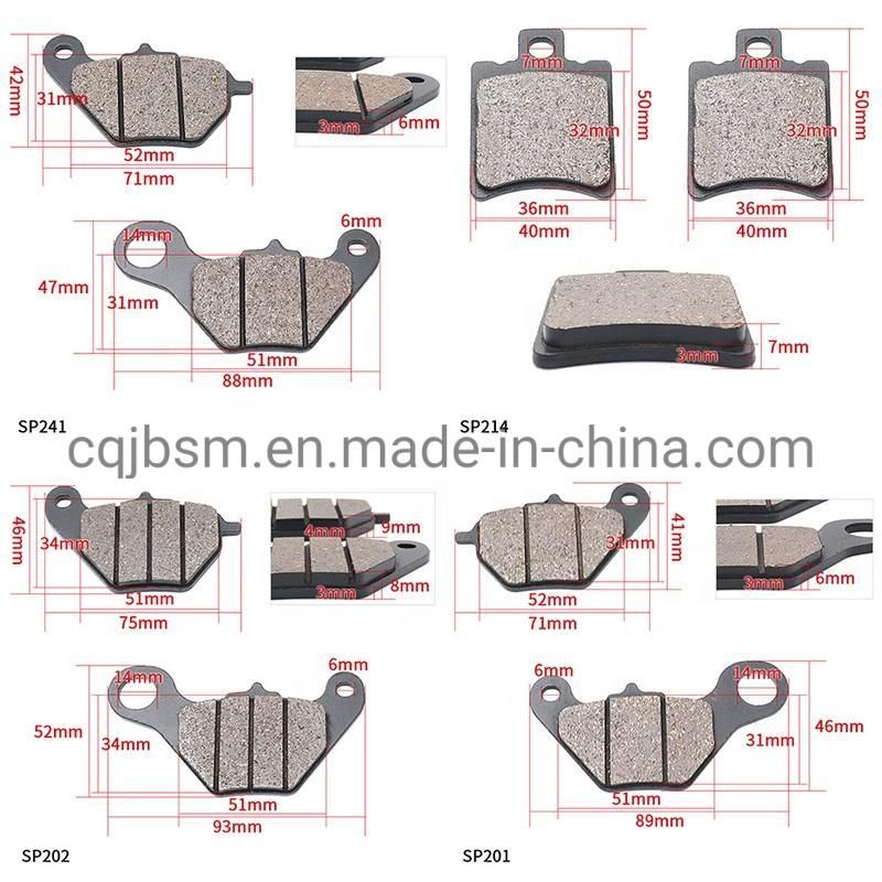 Cqjb Motorcycle Engine Spare Parts Brake Shoes