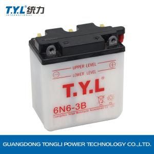 6n6-BS 12V6ah White Color Water Motorcycle Battery