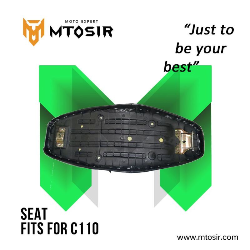 Mtosir High Quality Black Seat for Honda Wave Leather Plastic Motorcycle Spare Parts Motorcycle Accessories Rear Seat