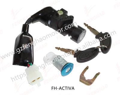 Hot Popular Favourable Motorcycle Parts Lock Set for Honda Activa/Wy125/Ak125-Fcex/Ak125 SL/Biz125