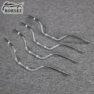 Borske Custom 7/8&quot; 22mm Steel Motorcycle Scooter Handle Bar Handlebars for Honda YAMAHA Kawasaki
