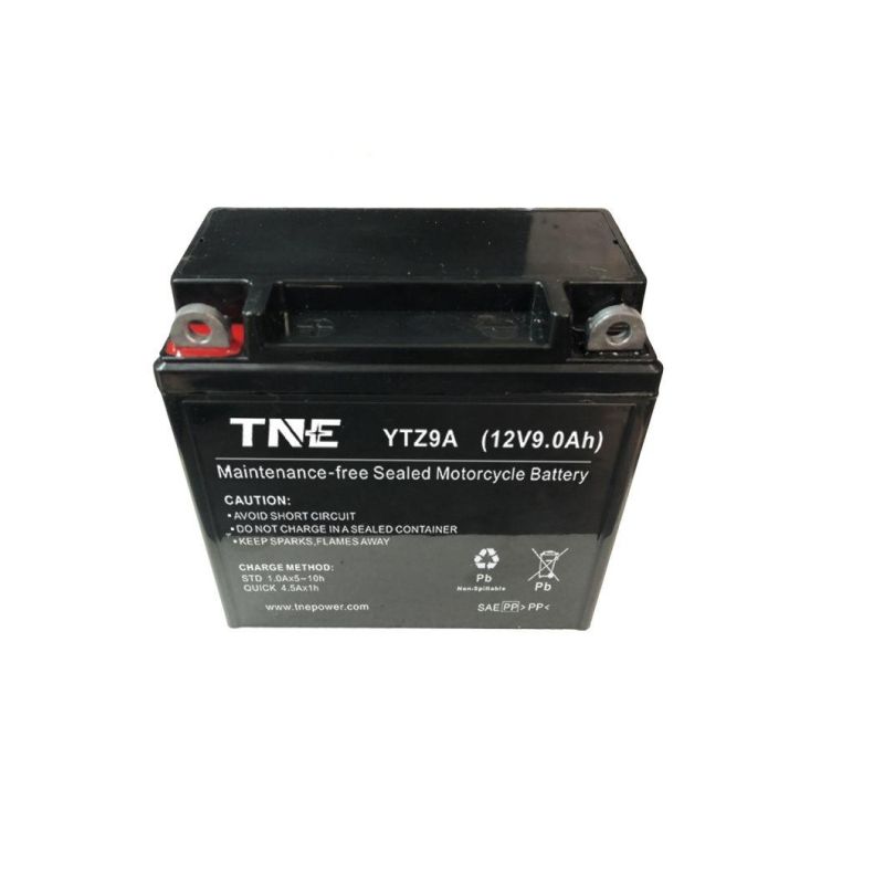 Rechargeable 12V 9ah VRLA AGM Motorcycle Battery for Motor/Scooter/E Bike