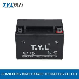 12n6.5-BS 12V6.5ah Lead-Acid Motorcycle Parts High Performance Long Cycle-Life Battery for Honda Cg125 YAMAHA Suzuki Ktm Kawasaki