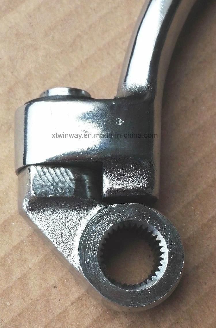Ybr125 Motorcycle Parts Chormed 45# Steel Kicker Starter Arm Lever