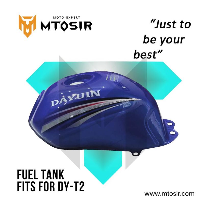 Mtosir Fuel Tank for Qingqi Gtx200 Gy200 Gxt200 High Quality Oil Tank Gas Fuel Tank Container Motorcycle Spare Parts Chassis Frame Parts