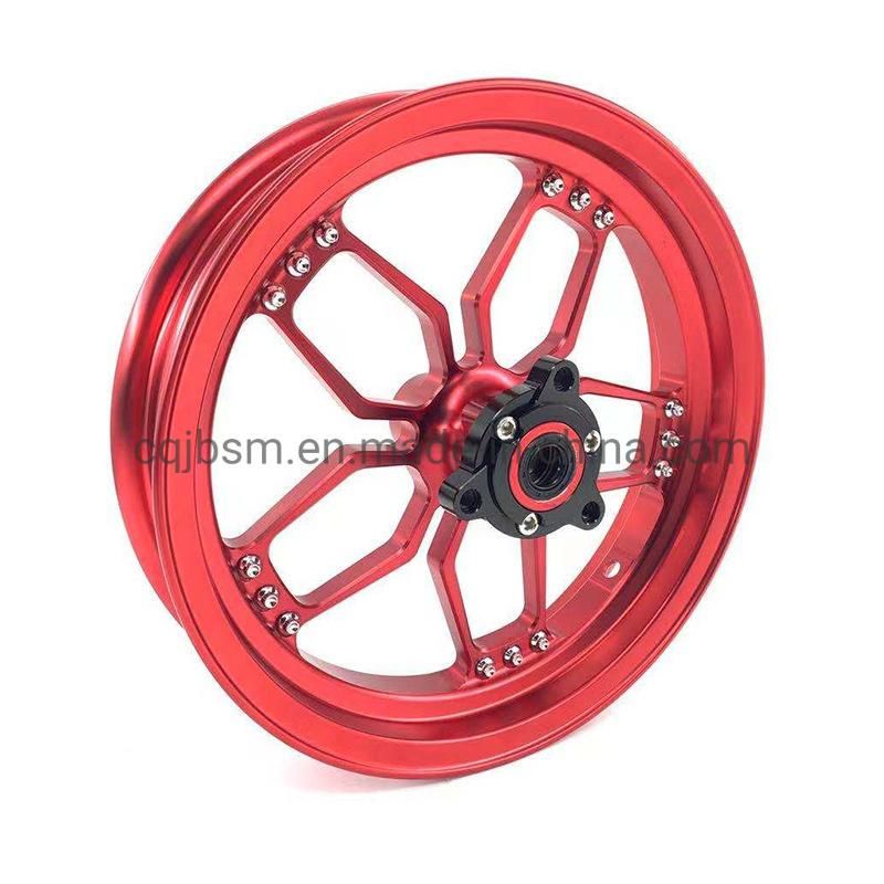 Cqjb Motorcycle Engine Spare CNC Customized Wheel 12 14 17 19 21inch Rims