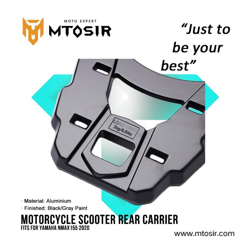 Mtosir High Quality Rear Carrier Fits for YAMAHA Nmax155 2020 Motorcycle Scooter Motorcycle Spare Parts Motorcycle Accessories Luggage Carrier