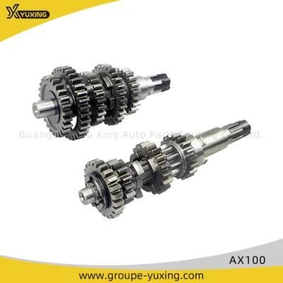 High Quality Motorcycle Accessory Main &amp; Counter Shaft for Ax100