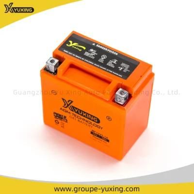 Hot Sale High Quality Motorcycle Parts Maintenance Free Battery: Mf12V5-1A