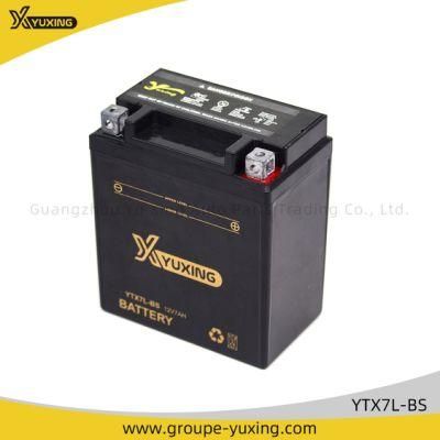Motorcycle Accessories Motorcycle Parts Motorcycle Battery (YTX7L-BS)