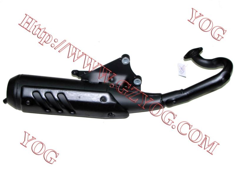 Yog Motorcycle Spare Parts Exhaust Pipe Muffler Assy for An125, Gxt200, Bajajboxer