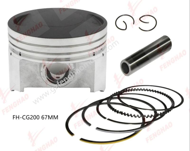 Factory Directly Sale Motorcycle Engine Parts Piston Kit for Honda Cg200/G200/Y200/Cg250