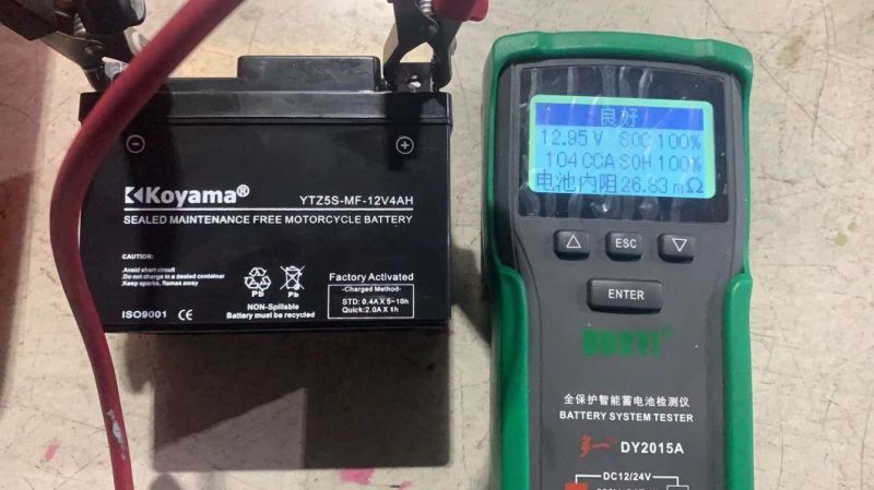 12V4ah Motorcycle Parts Maintenance-Free Lead Acid Rechargeable Motorcycle Battery