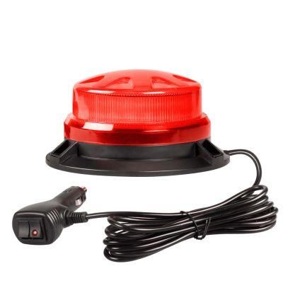 Easy Installation 12V/24V 360&deg; Lighting Coverage High Visibility Car/Motorcycle Red Warning Light