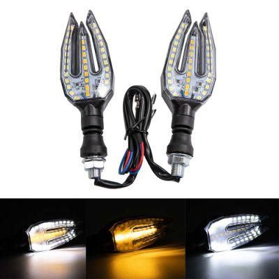 China Supplier Mini Light Motorcycle Turn Signals Lights Universal Motorbike LED Indicator Blinker Lamp