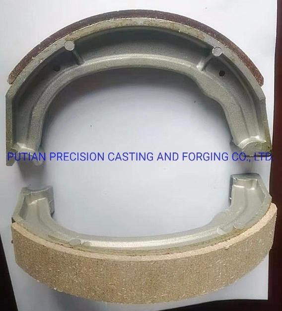 High Quality, High Wear Resistance, No Nosise Asbestos or Asbestos Free -Motorcycle Brake Shoes Parts--750-38