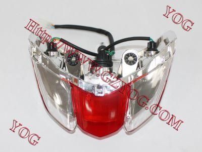 Yog Motorcycle Parts Motorcycle Tail Lamp for Genesis Honda YAMAHA Suzuki Lifan Qianjian 125cc 150cc 200cc 250cc