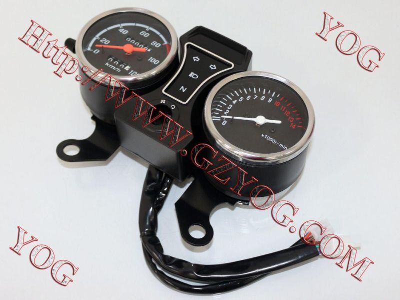 Motorcycle Parts Speedometer Assy Speedometre Clock Speedo Meter Velocimetro Tvs Star Hlx125 New Model Ybr125 En125