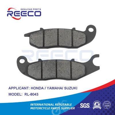 Reeco OE Quality Motorcycle Brake Pad Rl-8043 for Honda YAMAHA Suzuki Bajaj Tvs