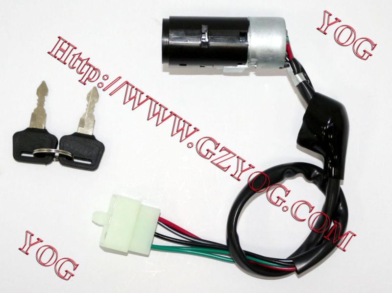 Yog Motorcycle Parts Switch Encendido Ignition Chapa Contacto Switch Italika FT125/150