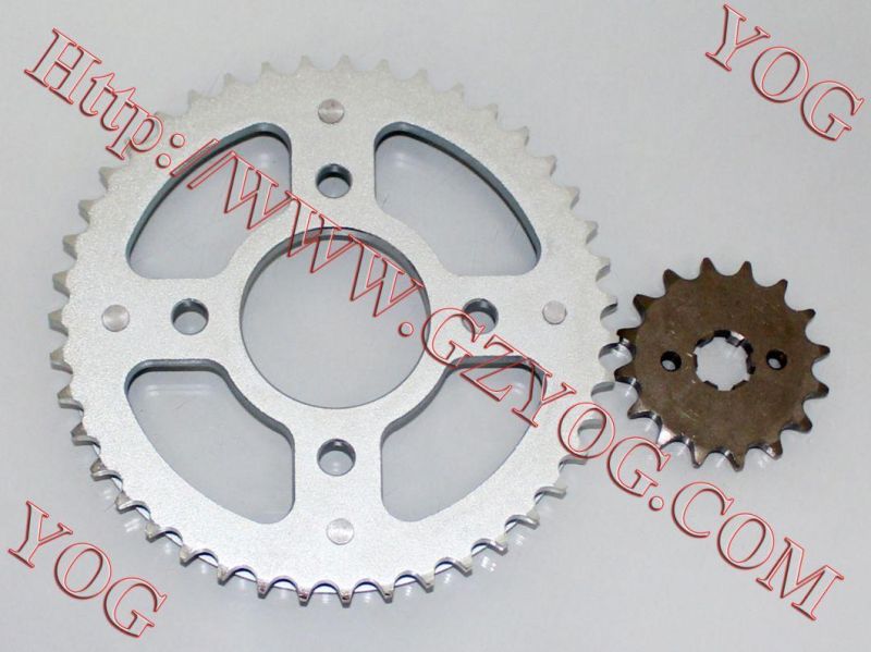 Motorcycle Sprocket Set Pinion Cgl125 Wy125 Cg125